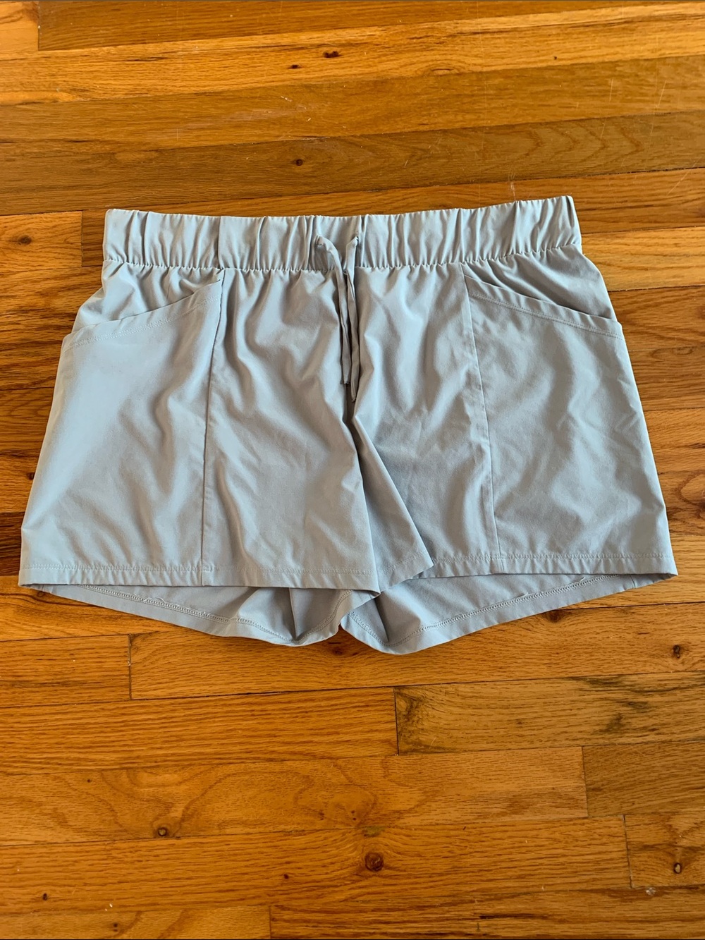 all in motion Light Gray Elastic Waist Athletic Shorts